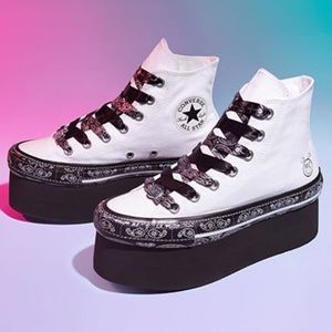 Converse x Miley Cyrus Platforms, size 7